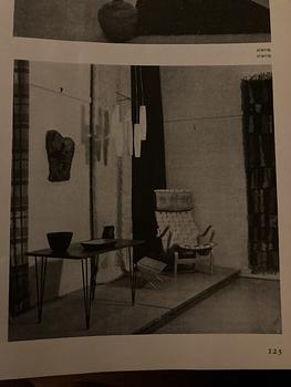 Hans Bergström, taklampa, modell "153/6", ateljé Lyktan, Åhus, 1940-50-tal.
