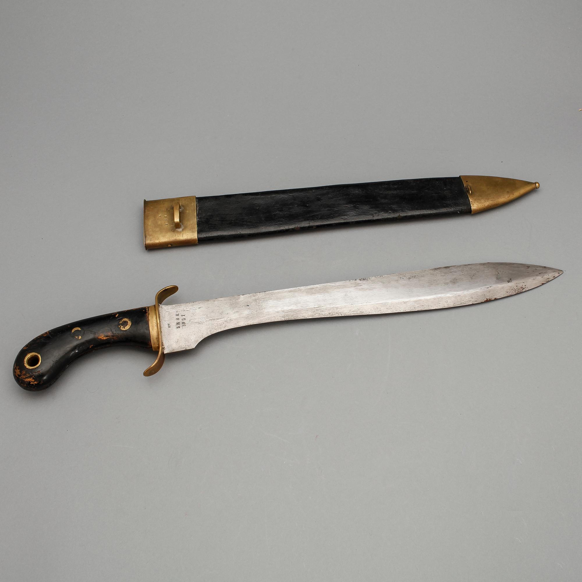 FASKINKNIV, i balja, m/1848, typ 2.