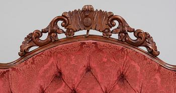SOFFA, nyrokoko, 1800-talets andra hälft.