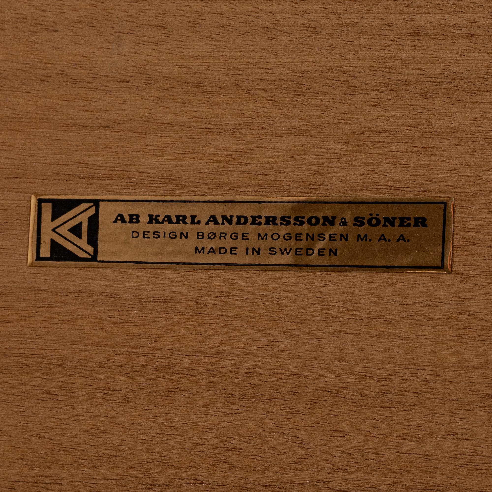 Børge Mogensen, a 'Øresund' drop-leaf table from Karl Andersson & Söner.