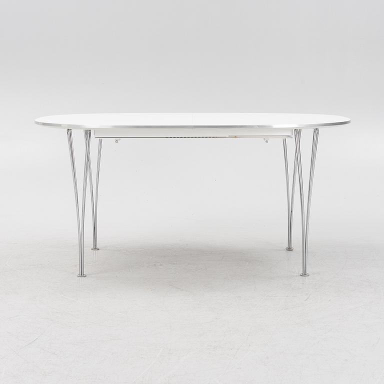 Bruno Mathsson & Piet Hein, matbord, "Superelips" för Fritz Hansen, Danmark.