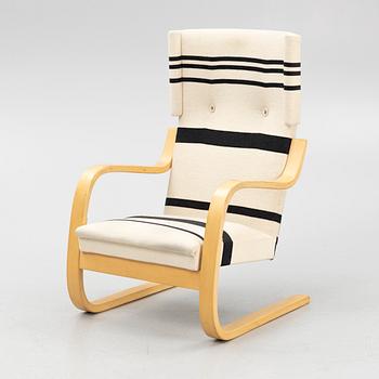 Alvar Aalto, fåtölj, modell 401, Artek, sent 1900-tal.