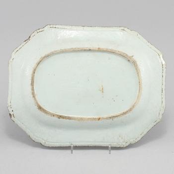 STEKFAT, porslin, Kina, 1700-tal.
