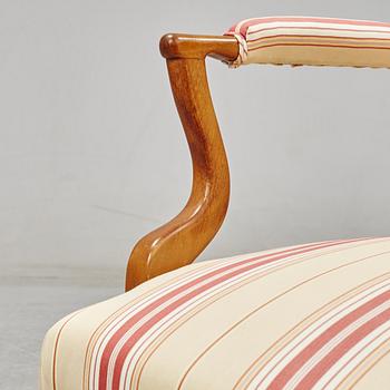 Josef Frank, a model 969 armchair for Svenskt Tenn.