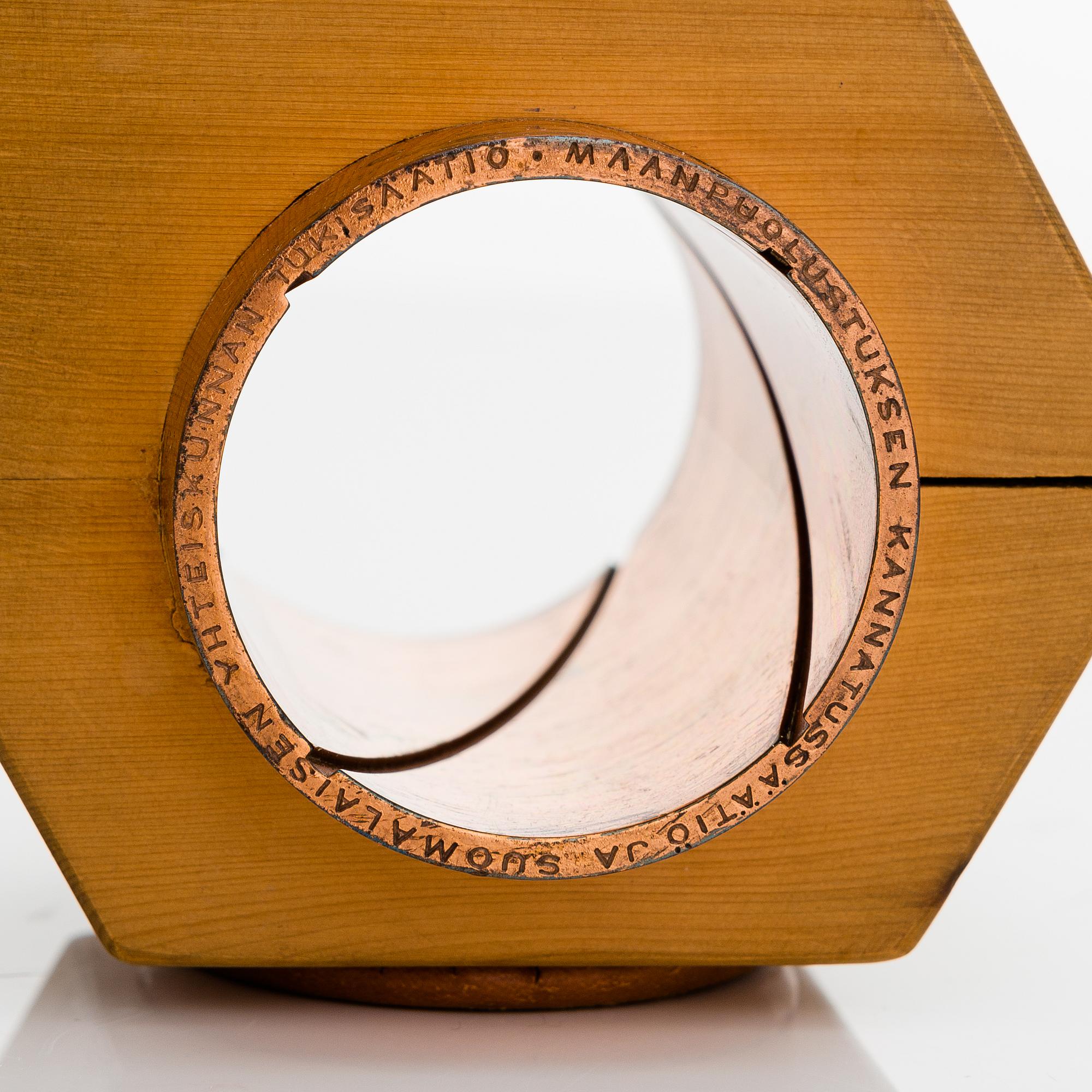 AARNE ERVI, a 1960's speaker's gavel for Westerback.