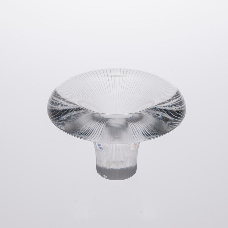 TAPIO WIRKKALA, KONSTGLAS, "Tatti" (Sopp), signerad Tapio Wirkkala Iittala.