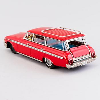 A 1960s tin toy car by ATC Asahi, Japan.