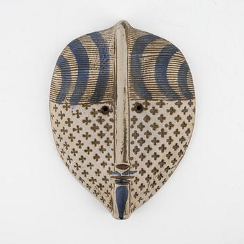 Lisa Larson, mask, stengods, Gustavsberg.