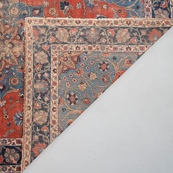 A CARPET, oriental, antique, 280x382 cm.