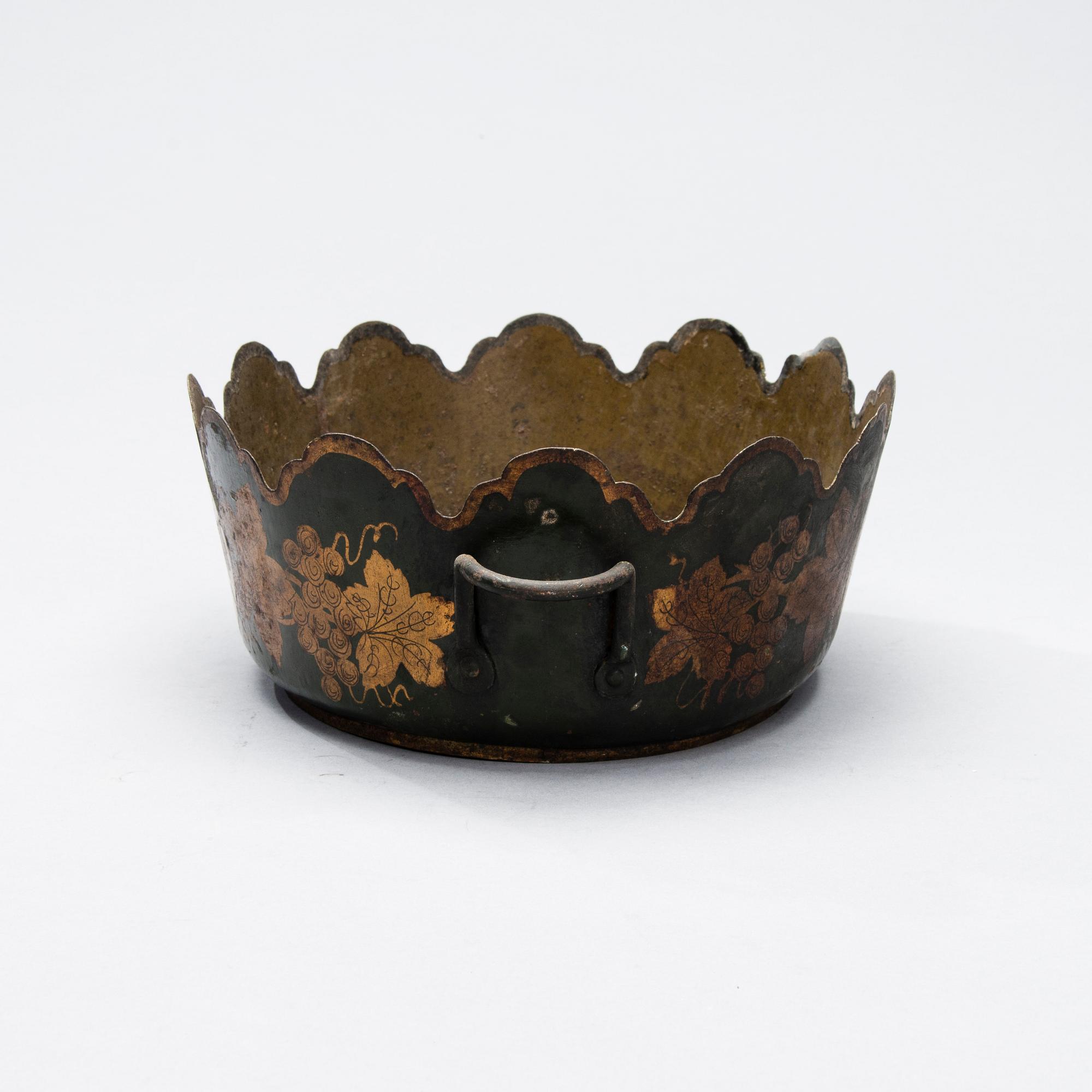 GLASSKÖLJARE, plåt, 1800-talets mitt.