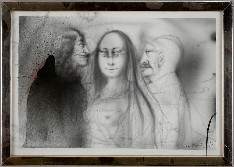 PAUL WUNDERLICH, litografier, 3 st, sign.