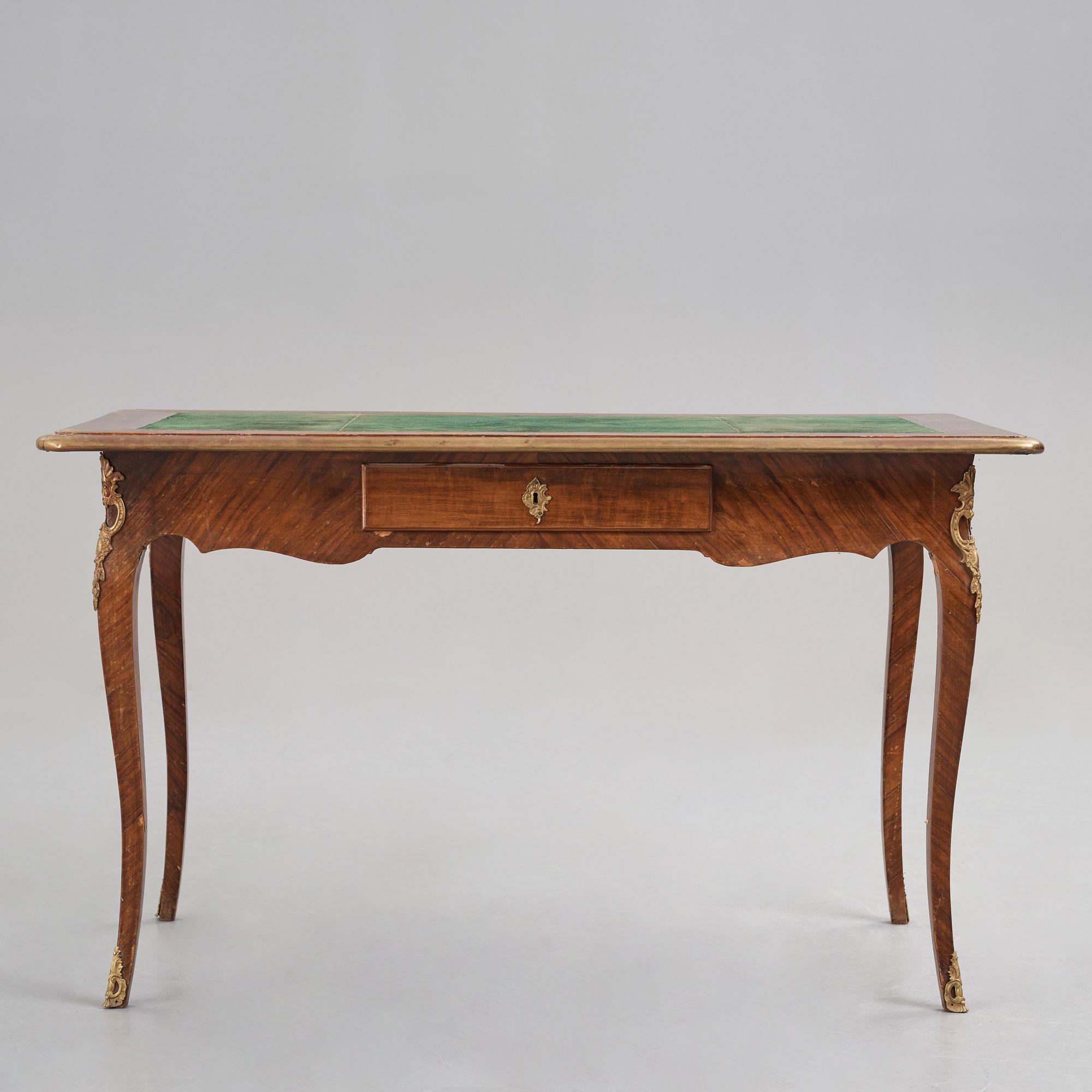 A Swedish Rococo 18th century writing table.