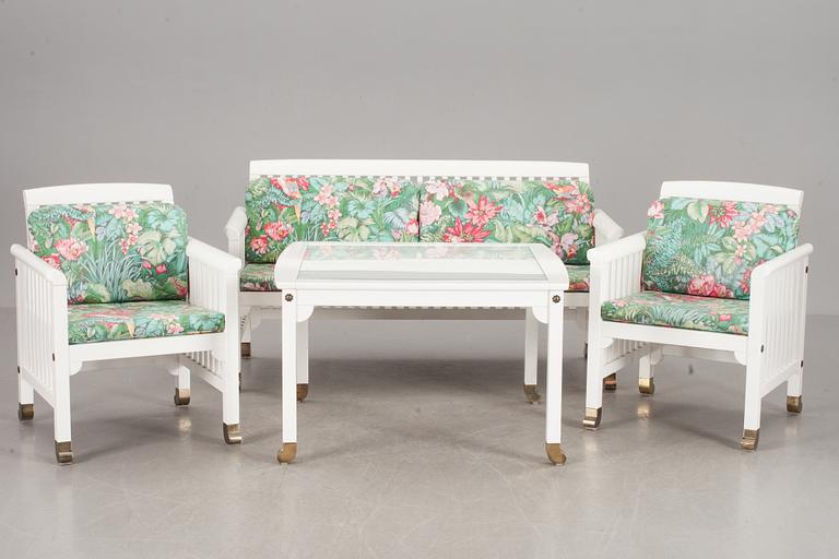 MÖBLEMANG, 4 delar. Kerstin Hörlin-Holmquist, Eden Collection. 1900-talets slut.