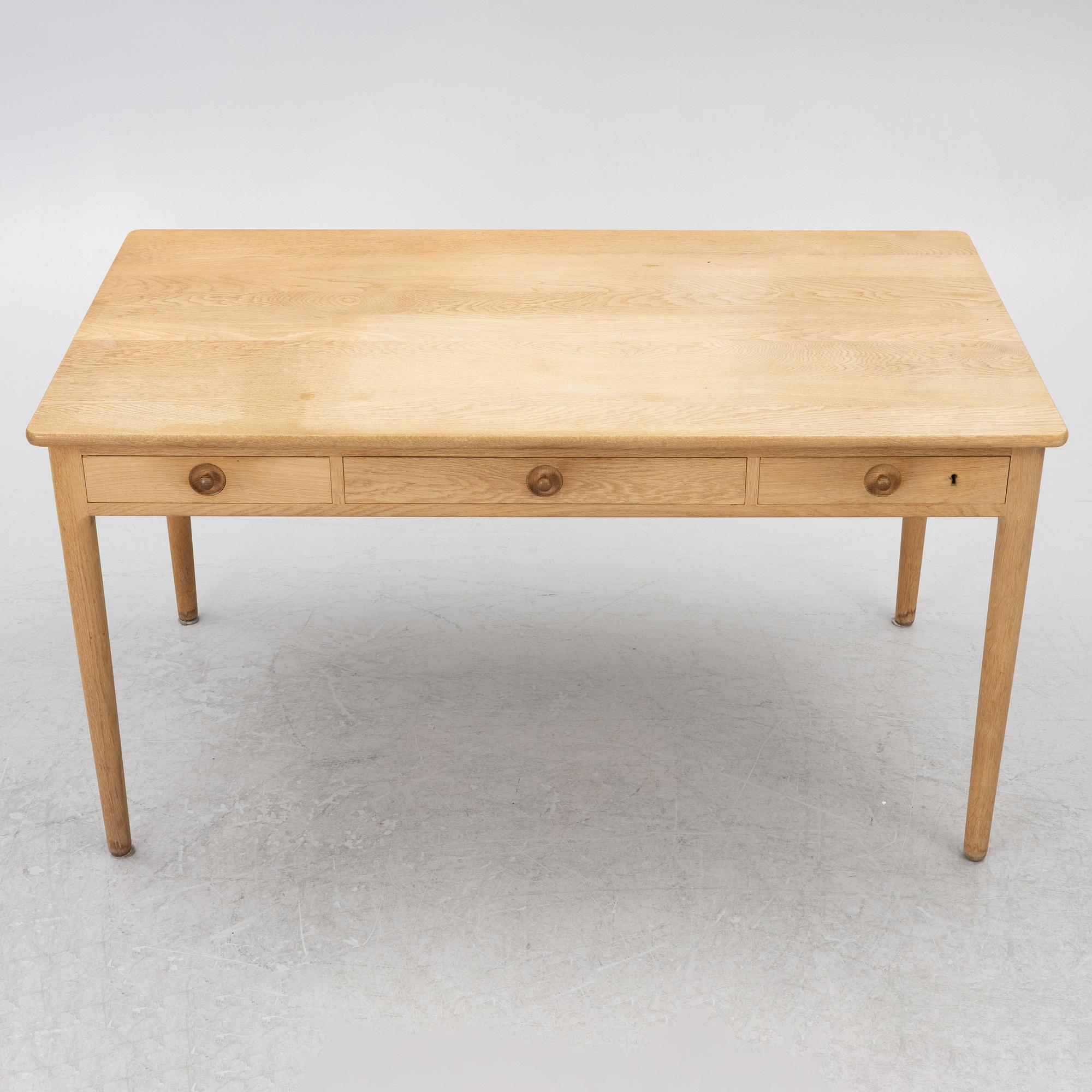 Hans J. Wegner, An AT305 desk, Andreas Tuck, Denmark.