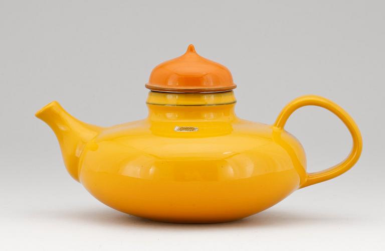 TEKANNA, porslin, "Pop", Inger Persson, Rörstrand.