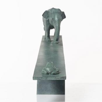 Owe Gustafson, "Elefant och groda".