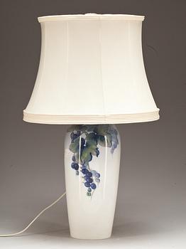 BORDSLAMPA, porslin, Bing & Gröndahl, Danmark, 1900-tal.