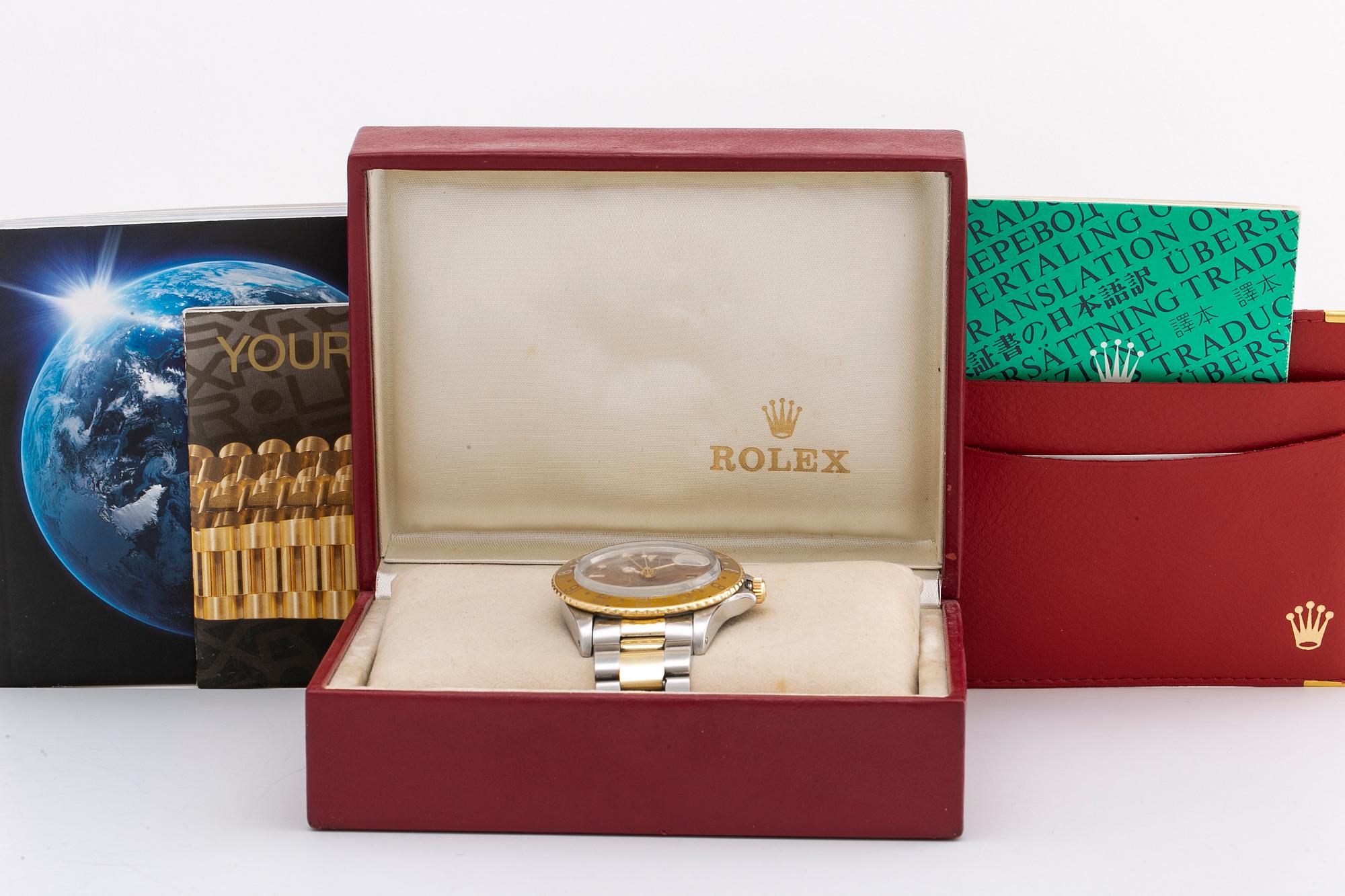 ROLEX, GMT-Master II, "Root beer".