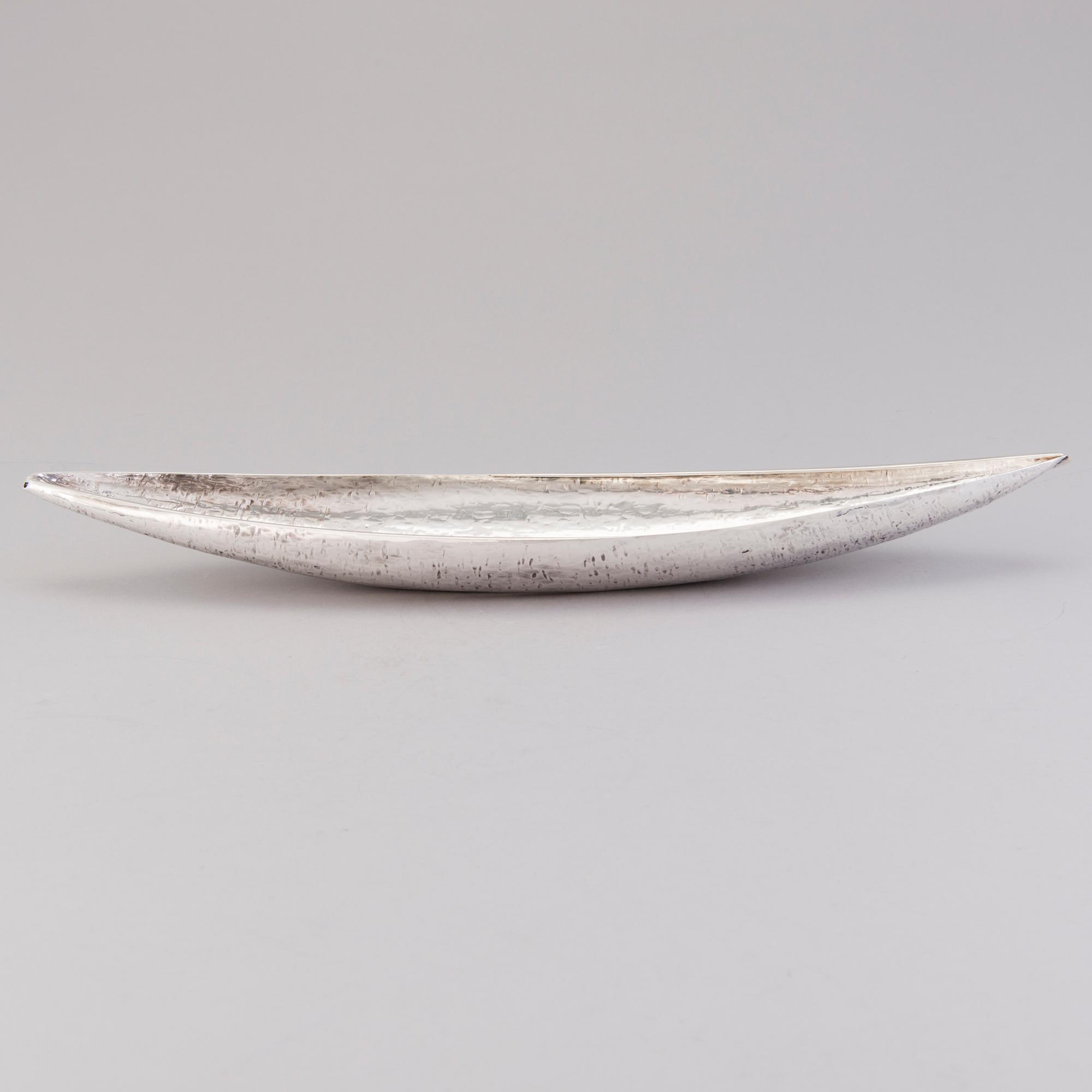 TAPIO WIRKKALA, skål, (916) silver, Kultakeskus, Tavastehus 1967.