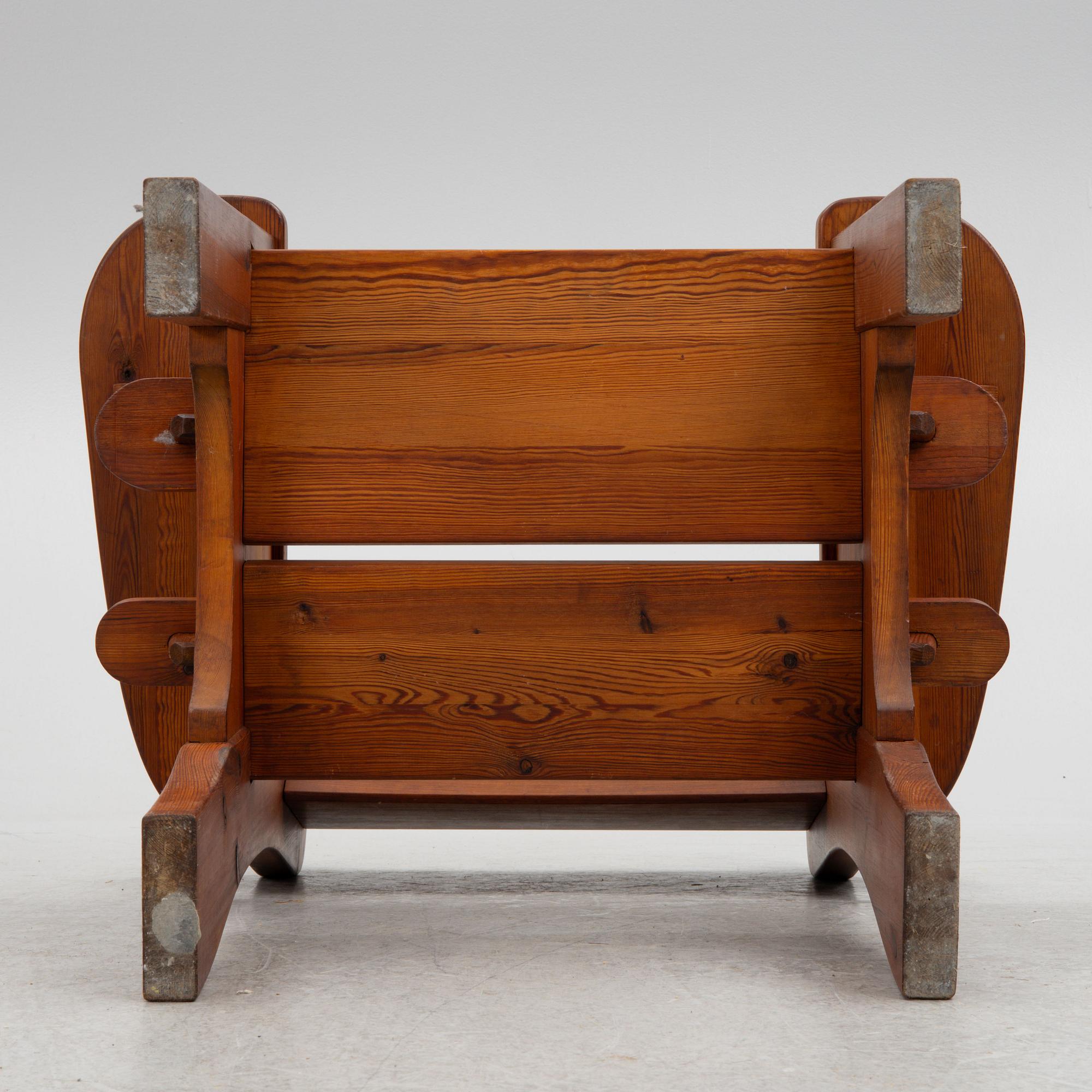 David Rosén, armchair, "Berga", Nordiska Kompaniet, 1940s.