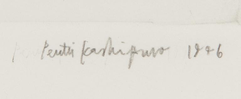 Pentti Kaskipuro, Still life on the table.