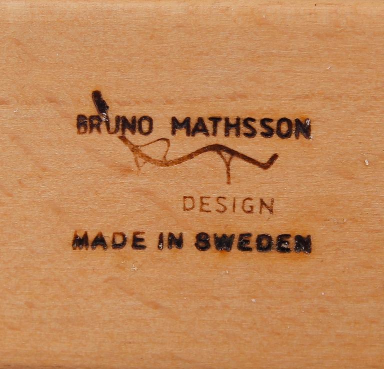 FÅTÖLJ, "Pernilla", Bruno Mathsson, Värnamo, 1969.