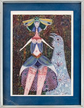 Max Walter Svanberg · MAX WALTER SVANBERG, lithograph in colours, signed & dated max walters 72 & numbered Epreuve d'artiste 9/30.