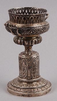 RÖKELSEKAR, silver, orientaliskt, 1900-tal.