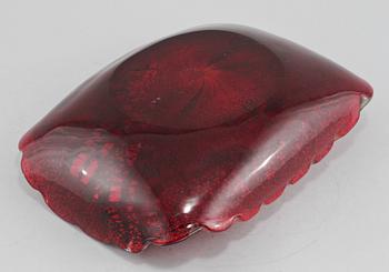 SKÅLFAT, glas, Murano, Italien, omkring 1900-talets mitt.