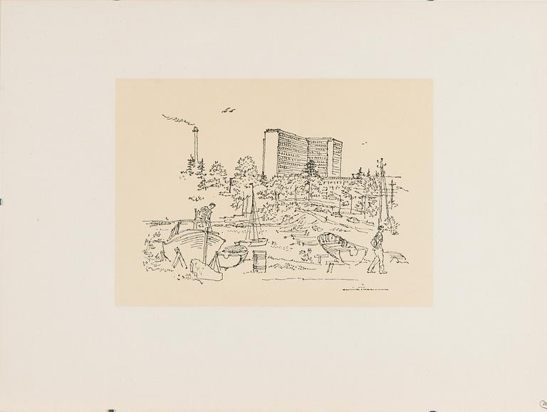 Henrik Tikkanen, City view.