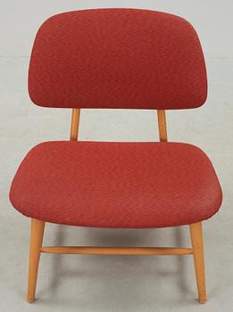 STOL, "TeVe", Alf Svensson, Ljungs Industrier, ur serien "Bra Bohag", Modellen Formgiven 1953.