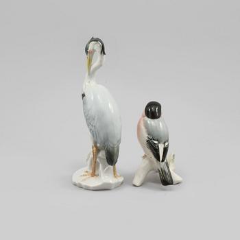 FIGURINER, 2 st, porslin, Karl Ens, Tyskland, 1900-tal.