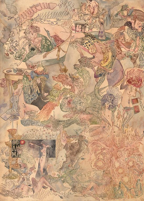 Fredrik Söderberg, Diptych 

"Snowdrops from a Curate´s Garden I"

"The Hidden Landscape of the Subconscious I".