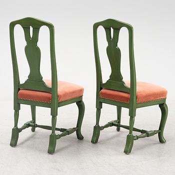 A set of six 'Gamla Sverige' chairs, Åmells möbler, later part of the 20th Century.