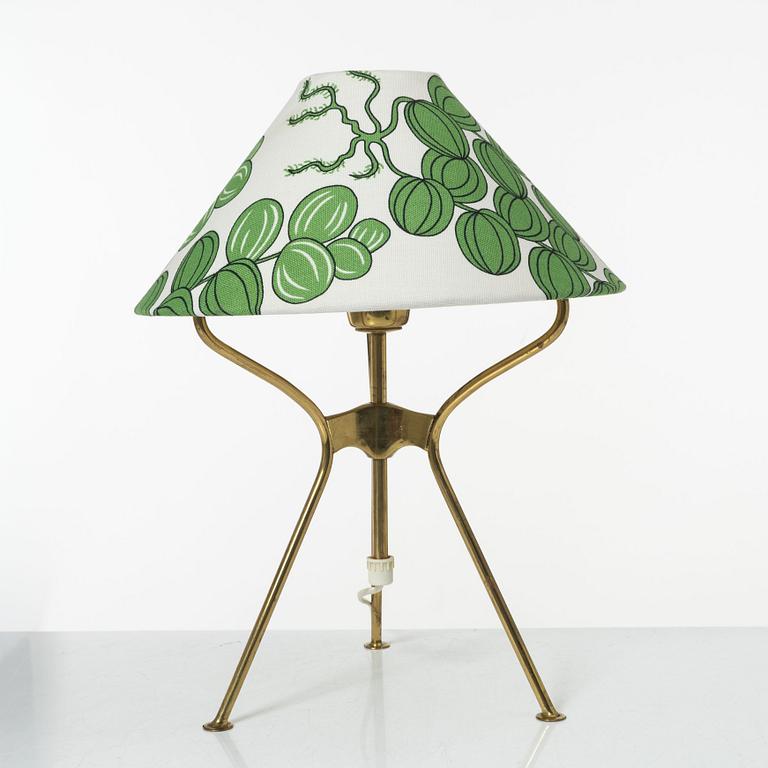 Bertil Brisborg, & Torsten Claeson (1893-1978), bordslampa, modell Triva "532-018", Nordiska Kompaniet, 1950-tal.