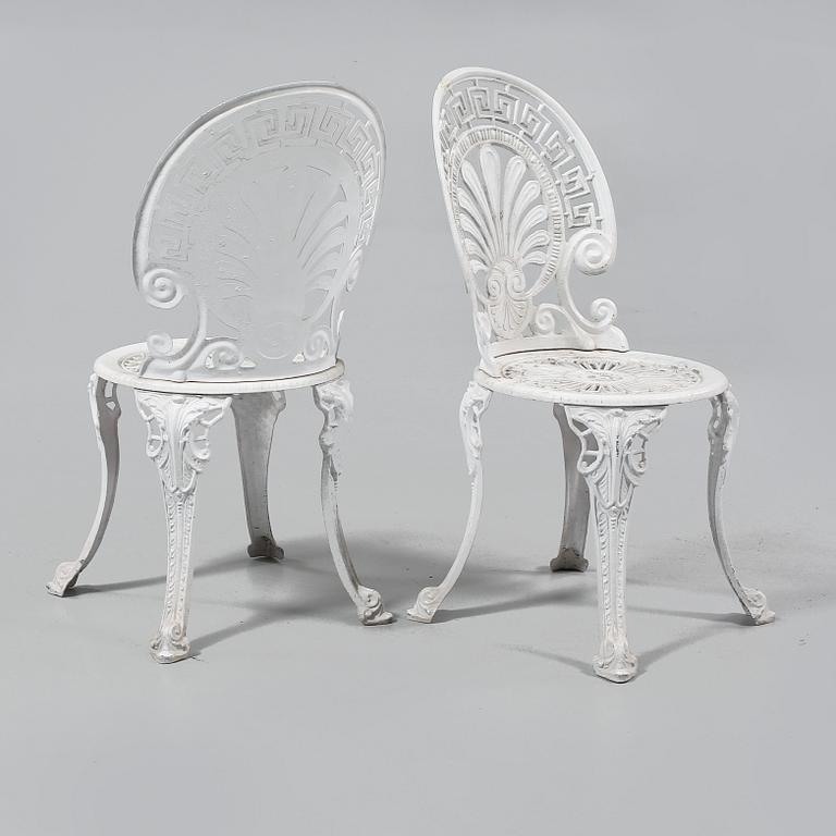 TRÄDGÅRDSGRUPP, 5 delar, 1900-talets andra hälft.