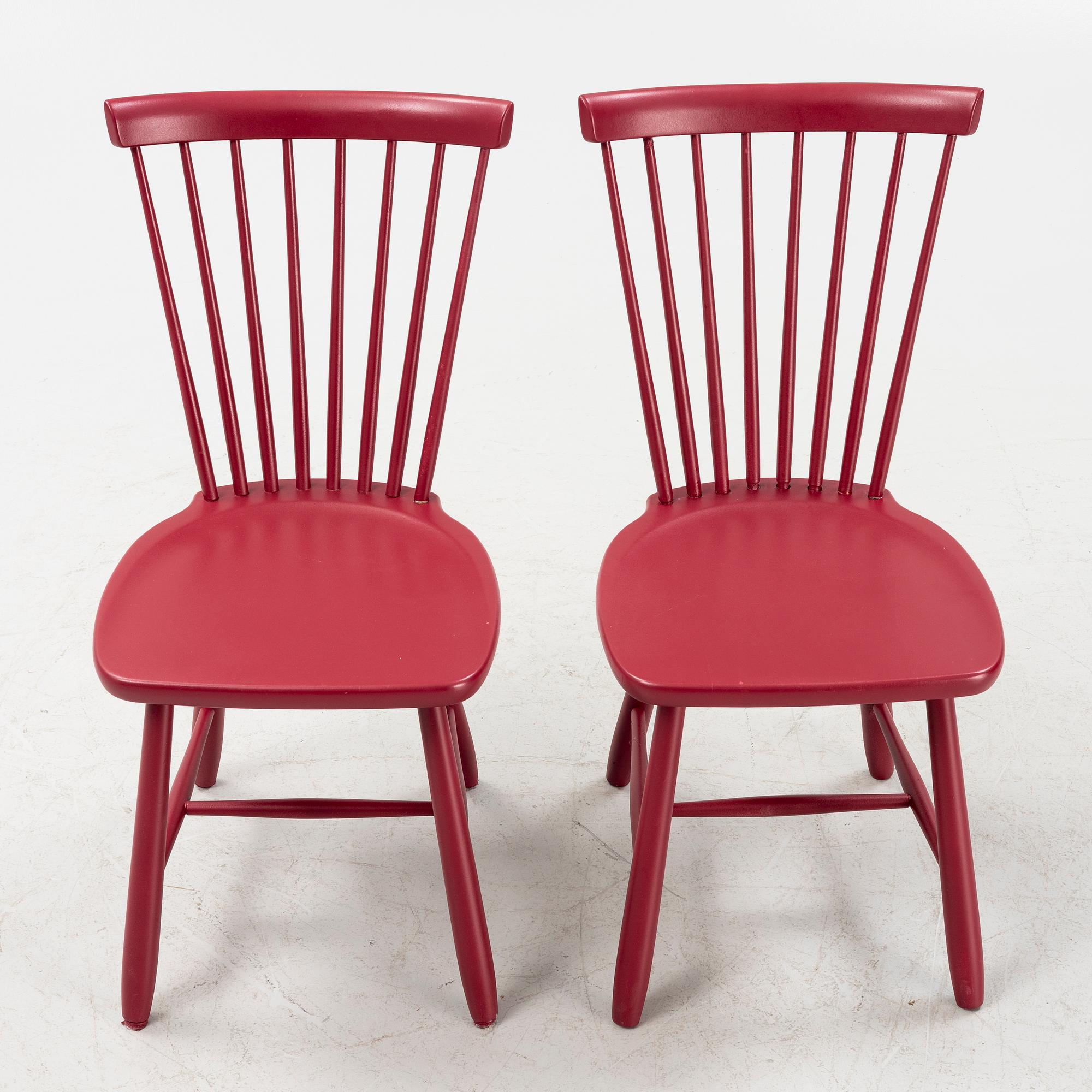 Carl Malmsten, stolar, 2st, "Lilla Åland", Stolab 1990.