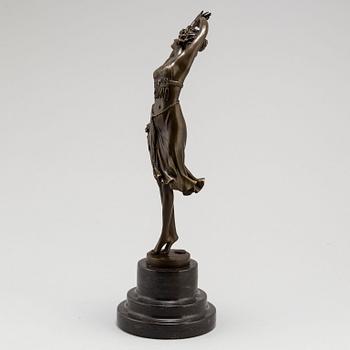 CLAIRE JEANNE ROBERTE COLINET, After. Sculpture, bronze, height 41 cm.