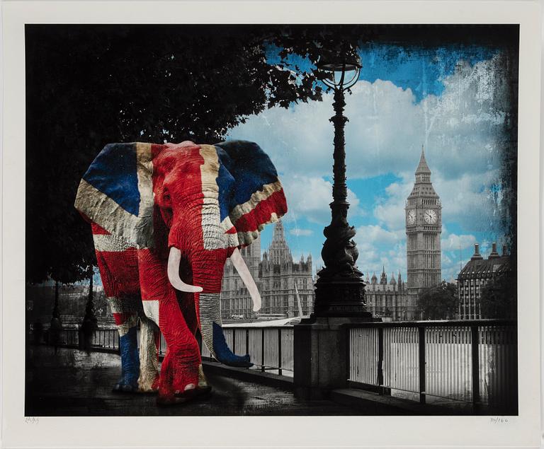 LARS TUNEBO, PORTFOLIO,  "Capital mysteries", 4 giclée, 2018, signed 30/160.