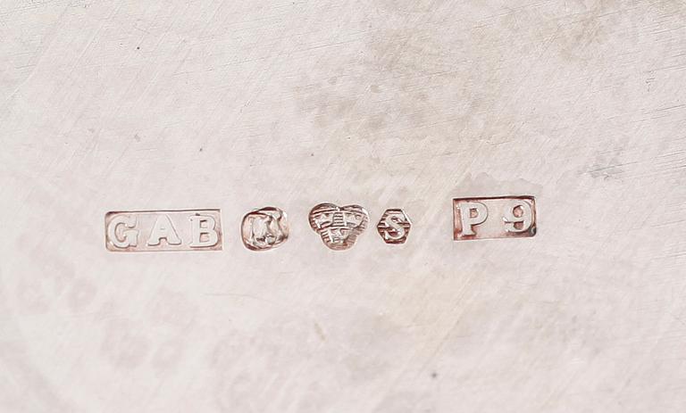 SUPKOPPAR, 6 st. Silver GAB, 166 g.