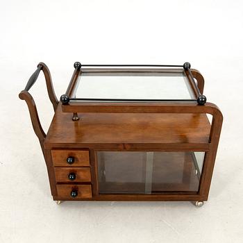 Art Deco style bar cart, 20th century.