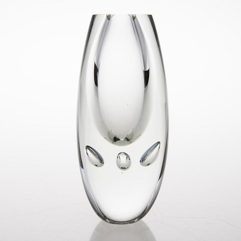 A 'Claritas' glass sculpture signed Timo Sarpaneva 34/1986.