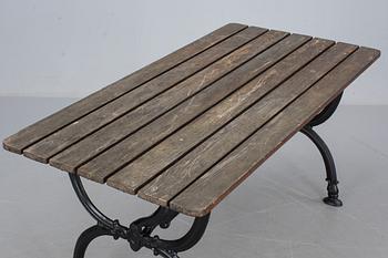 TRÄDGÅRDSBORD, Byarum, 1900-talets slut.