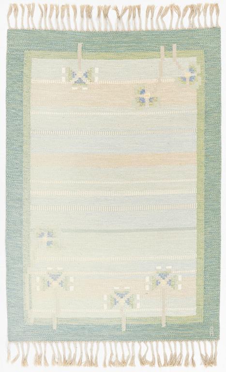 Anna-Johanna Ångström, matta, Röllakan, 'Vårblom', ca 197 x 137 cm.