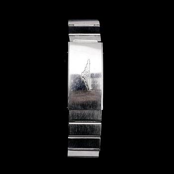 HERRARMBANDSUR, stål, Longines Automatic.