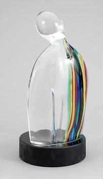 STEFANO TOSO, skulptur, glas, Murano, Italien, 1900-tal.