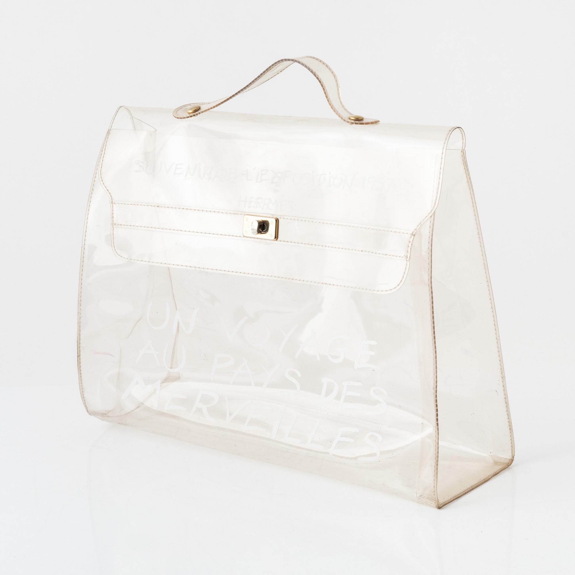 Hermes plastic kelly new arrivals