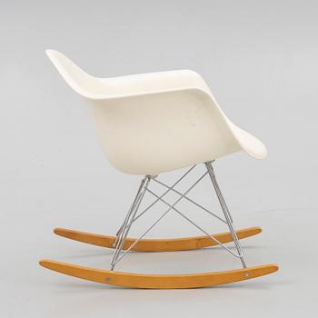 Charles & Ray Eames, an 'RAR' plastic armchair, Vitra, 2012.