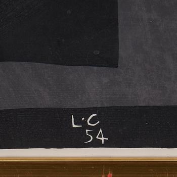 LE CORBUSIER,(after), lithograph in colours. Signed in the print.
