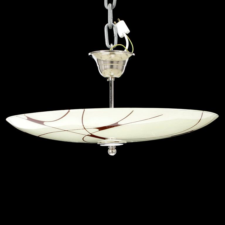TAKPLAFOND, 1930/40-tal. Höjd ca 25 cm.